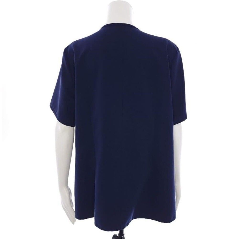 Figs Technical Collection Solid Navy Blue Short S… - image 7